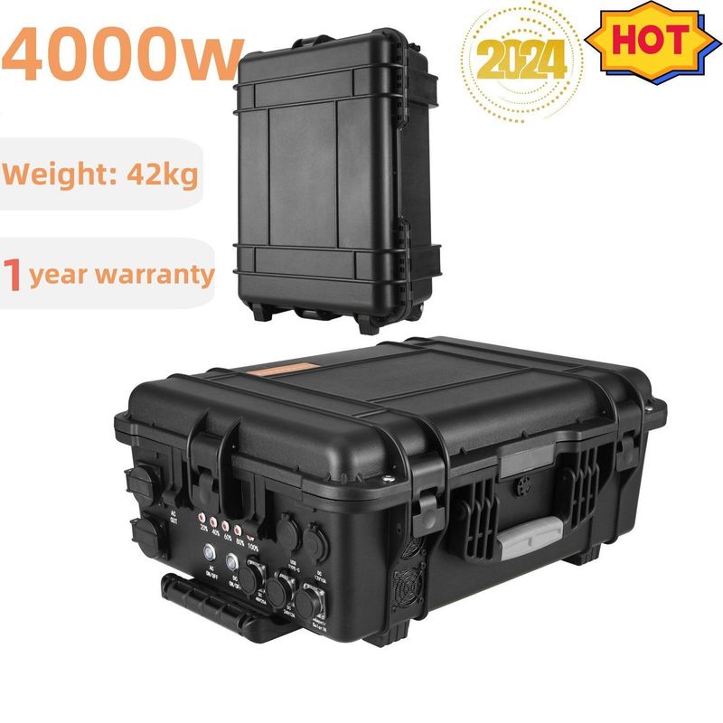 3000W 4000W Duża pojemność przenośny generator słoneczny dla RV i na zewnątrz 6-7h czas ładowania
