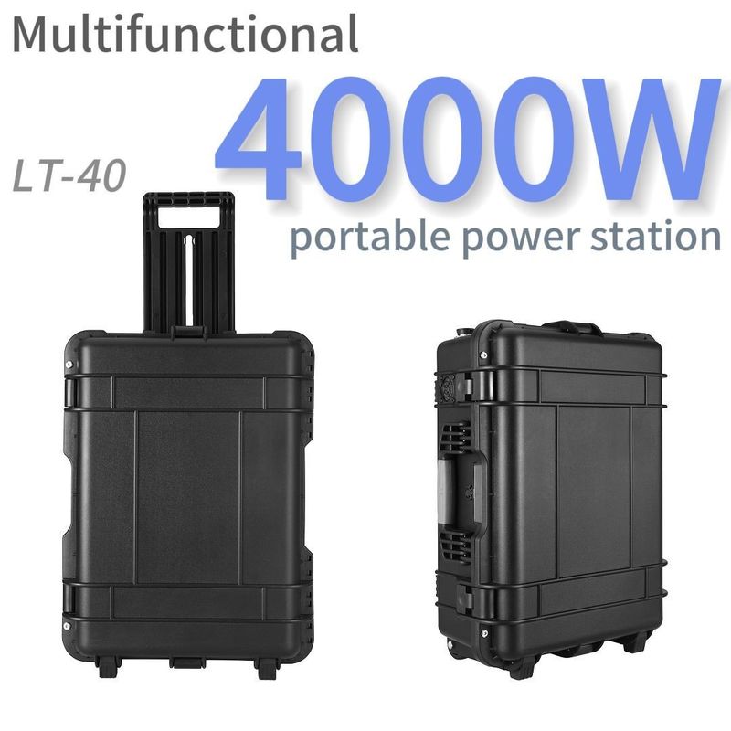 4000W LiFePO4 bateria laptopa i 3000W przenośna elektrownia do ładowania 6-7h