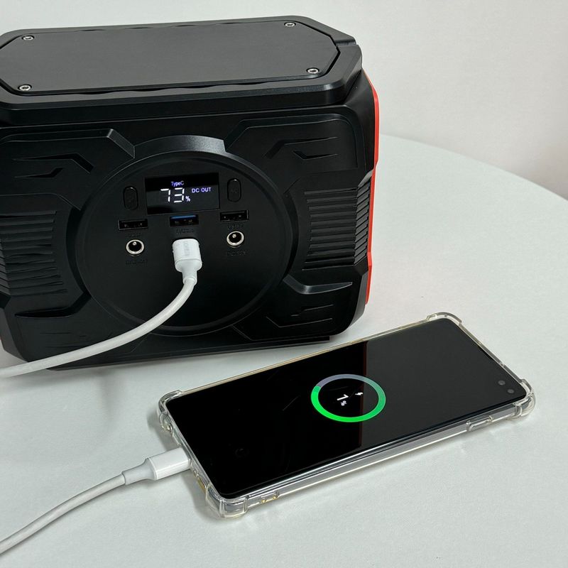 S2X-173 200W 173wh/48000mAh Przenośna Elektrownia Słoneczna Generator do aktywności na świeżym powietrzu