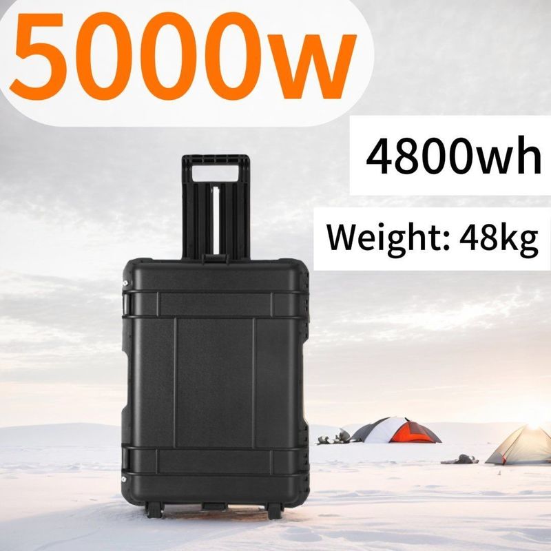8000W najwyższej mocy przenośny generator słoneczny 5000W automatyczne awaryjne banki zasilania do obozowania