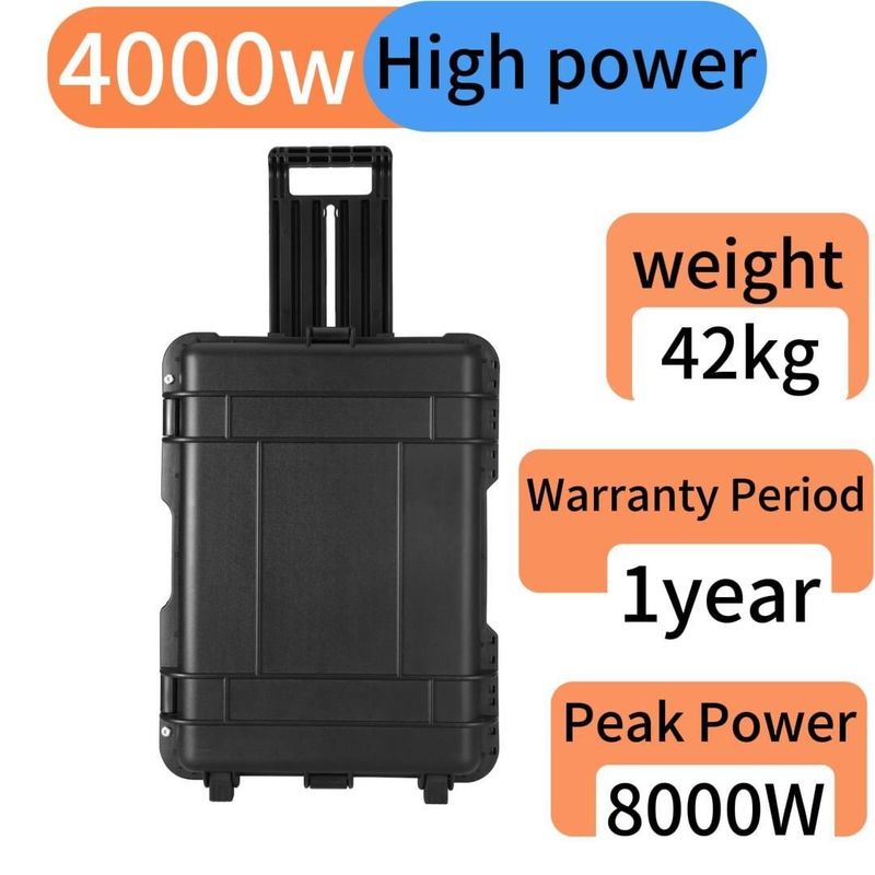 LT-40 4000W/3840wh Generator słoneczny AC 110V/220V dla zrównoważonej energii zewnętrznej