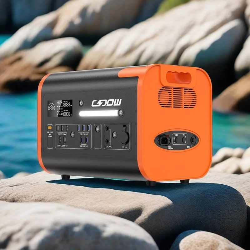 2200W 2048wh 40ah Outdoor Adventure Przenośna elektrownia dla wszystkich zgodnych urządzeń