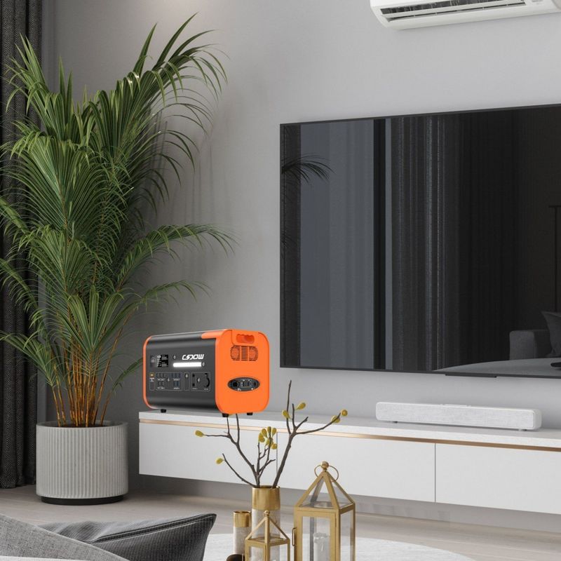 Elektrownia awaryjna z panelem słonecznym All-in-One 2200W/2400W Duża pojemność do użytku na zewnątrz