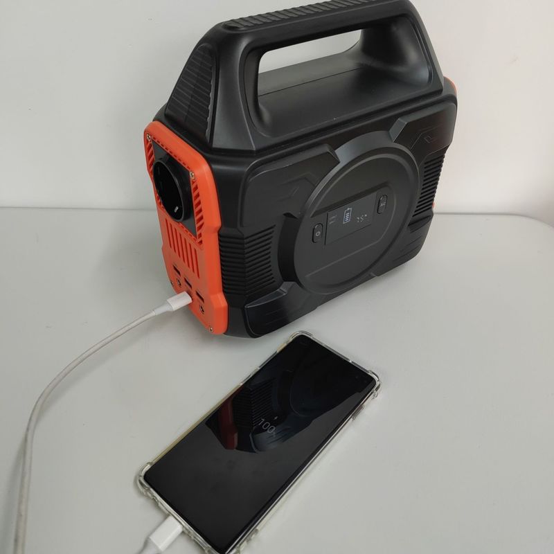 Dostosowalna 300W 288wh 14.4V 20Ah 80000mAh Przenośna Elektrownia z wyświetlaczem LCD