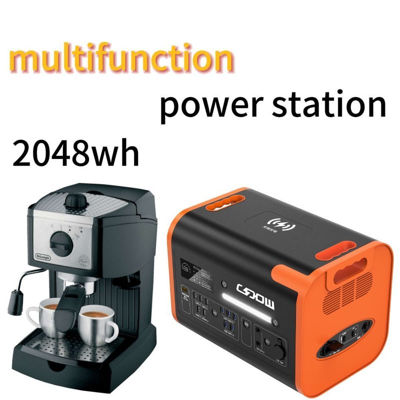 2200W/2048wh 40ah Outdoor Adventure Przenośna elektrownia z trwałym okresem eksploatacji