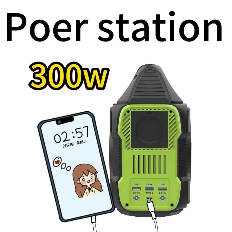 Przenośna bateria 200W/300W/600W/1500W Generator słoneczny w stanie gotowości