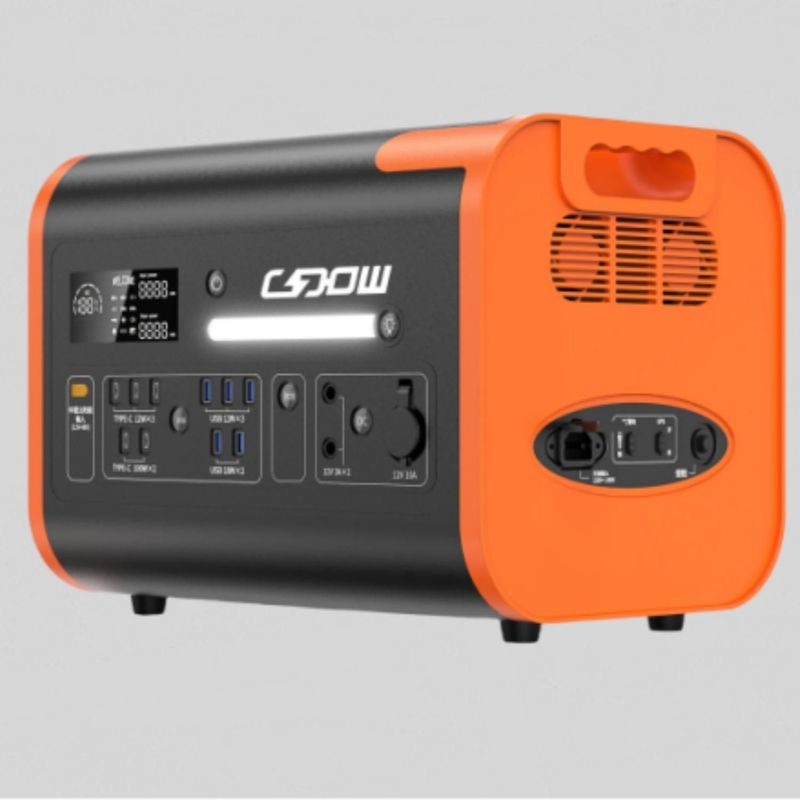 AT22 LiFePO4 Bateria przenośna stacja ładowania 600W 1000W 2200W dla mobilnych kempingowców