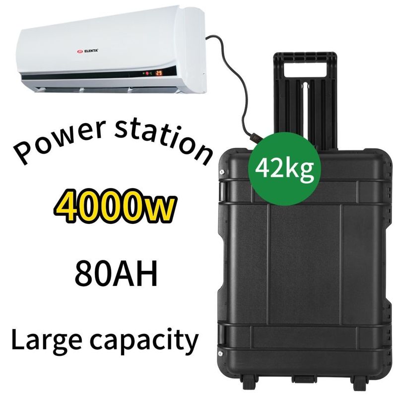 LT-40 4000W/3840wh/OEM ODM Bateria CE Certyfikowana przenośna elektrownia o dużej pojemności