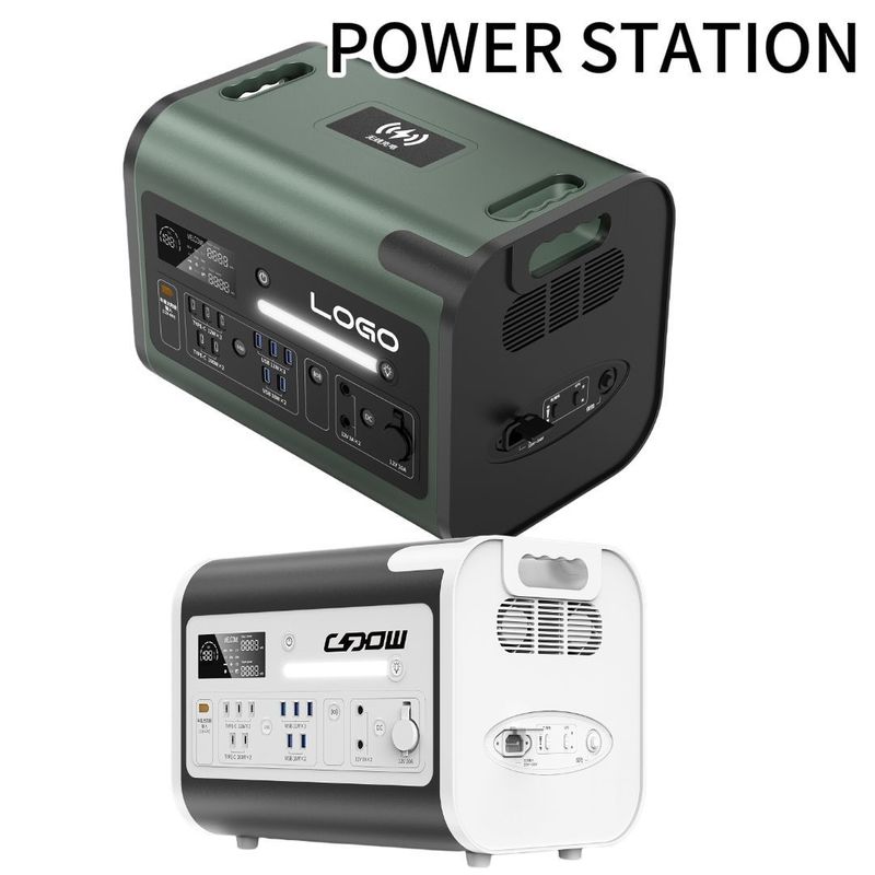 s Najlepsza równoległa przenośna elektrownia domowa 2200W/2048wh do potrzeb energii zewnętrznej