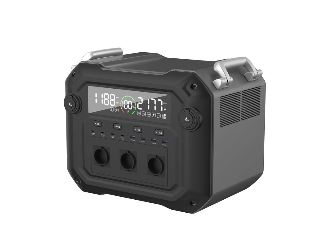 600W Max Panel słoneczny wejście 1000W 3600W czysta fala sinus AC gniazdo przenośna elektrownia