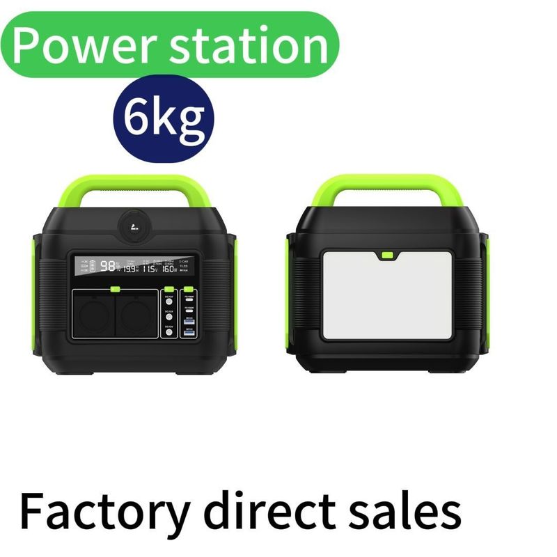 Bezpośrednia 600W Outdoor Adventure Przenośna Elektrownia Szybkie czas ładowania i trwałość