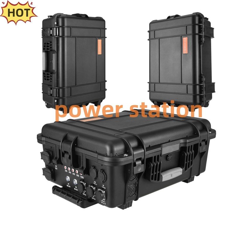 Czarny Dostosowywalny 3000W/4000W/5000W/6000W/7000W Przenośna Elektrownia Rybnicza Na Zewnątrz