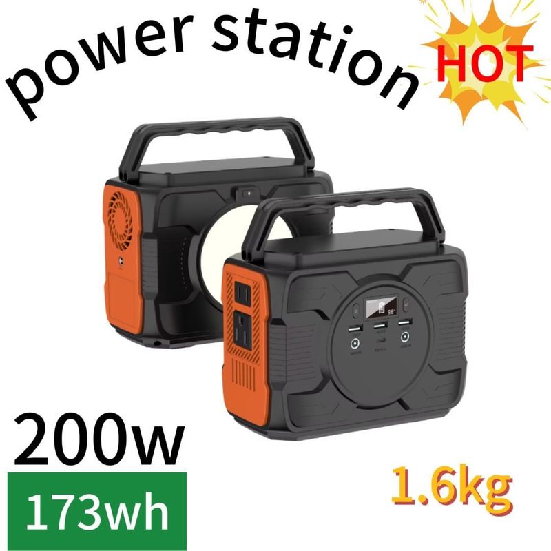Pojazdny urządzenie przenośne z mocą przenośną o mocy 200W/173wh