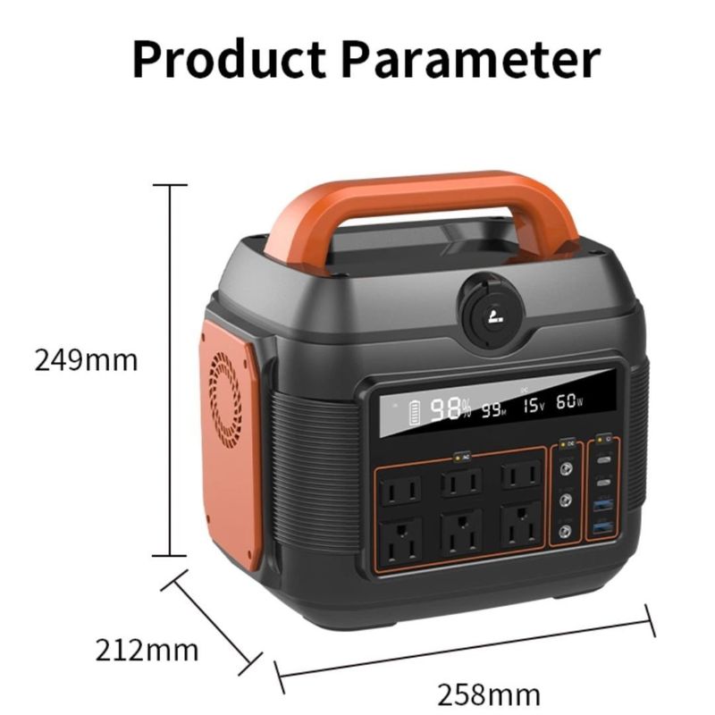 600W/1200W/3600W akumulator litowy Generator słoneczny Gorąca energia mobilna do kempingu na zewnątrz