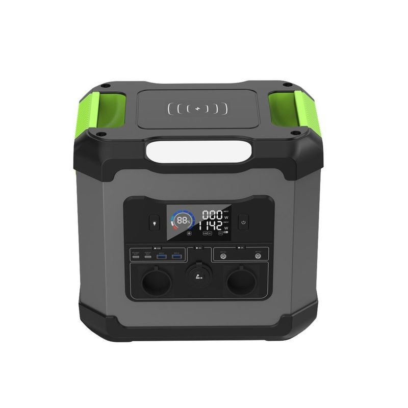 Przenośna elektrownia 1500W prądem przemiennym moc wyjściowa i typ C2 moc wyjściowa 12V/2,25A w przypadku nagłych wypadków