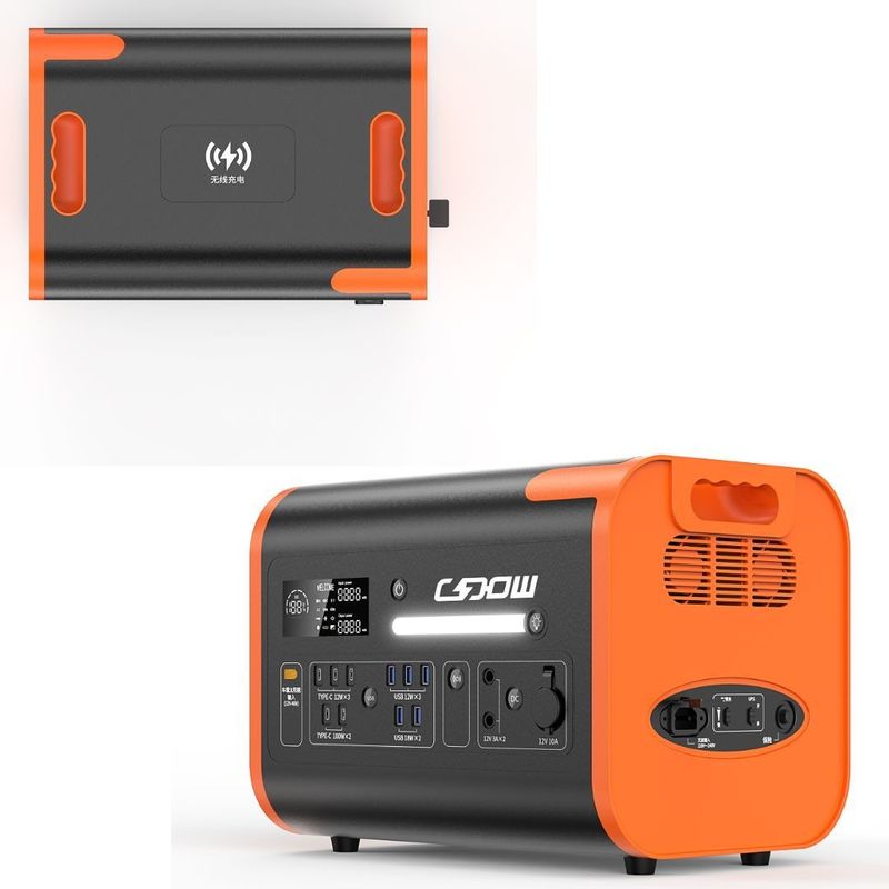 27 kg Paczka Masa brutto 220V±5% AC Wyjście 40ah Mobilna elektrownia z inwerterem i LiFePO4