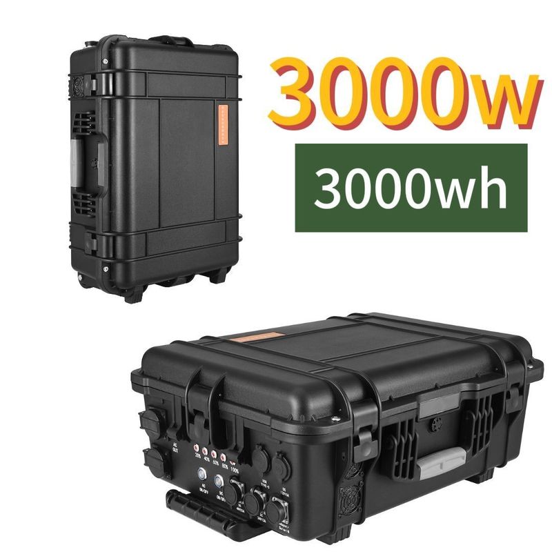 3000W przenośna elektrownia słoneczna do biwakowania