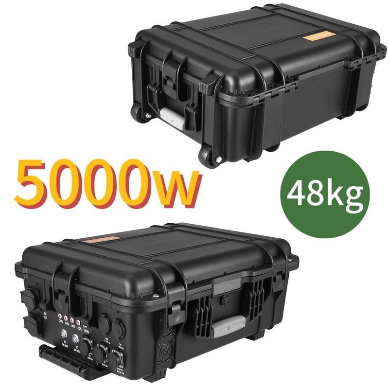 USB Przenośna 5000W Elektrownia słoneczna do podróży na świeżym powietrzu, kempingu i sytuacji awaryjnych