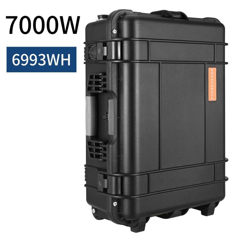 7000W/6993wh Generator słoneczny awaryjny Przenośna elektrownia do użytku na zewnątrz i awaryjnego