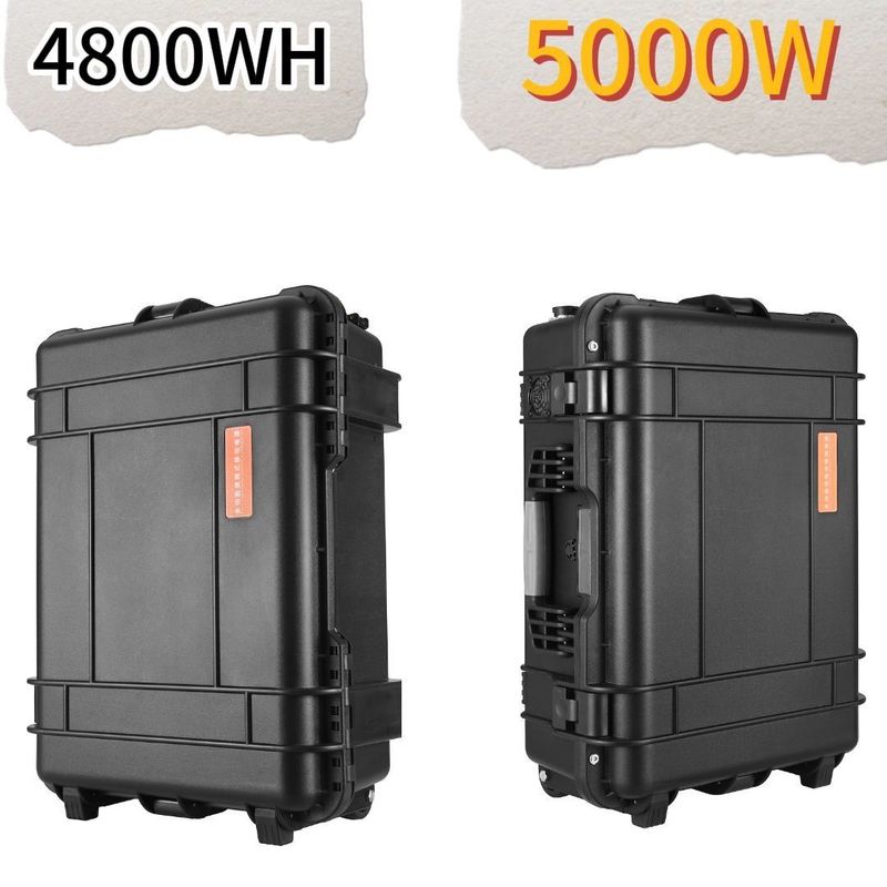 4000W/220-240V AC LiFePO4 Generator słoneczny Elektrownia do działalności domowej na zewnątrz