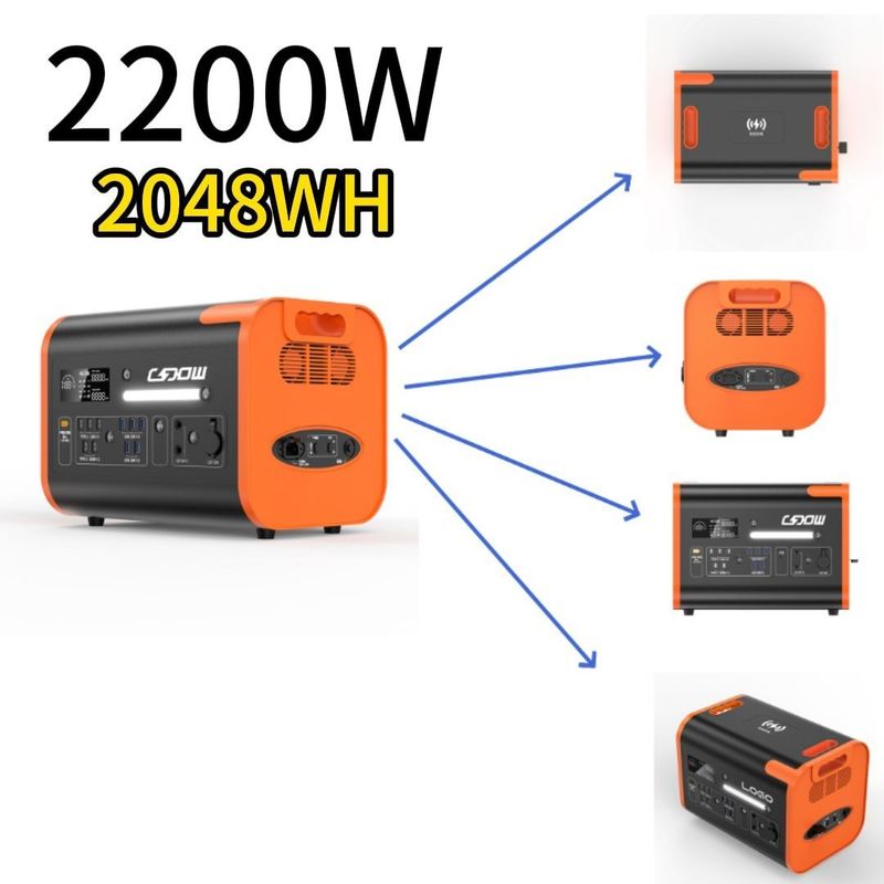 51.52V40ah 3.22V*16s Camping Standby Power Inverter z pojemnością baterii 51.52V40ah