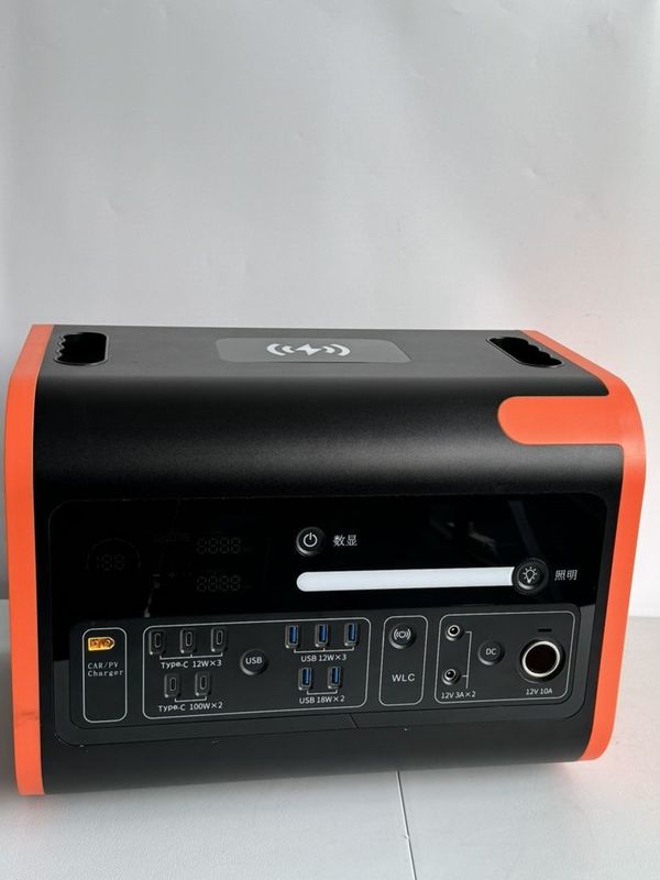 2200W przenośna elektrownia UPS wprowadzenie słoneczne 800W generator bez przerwy