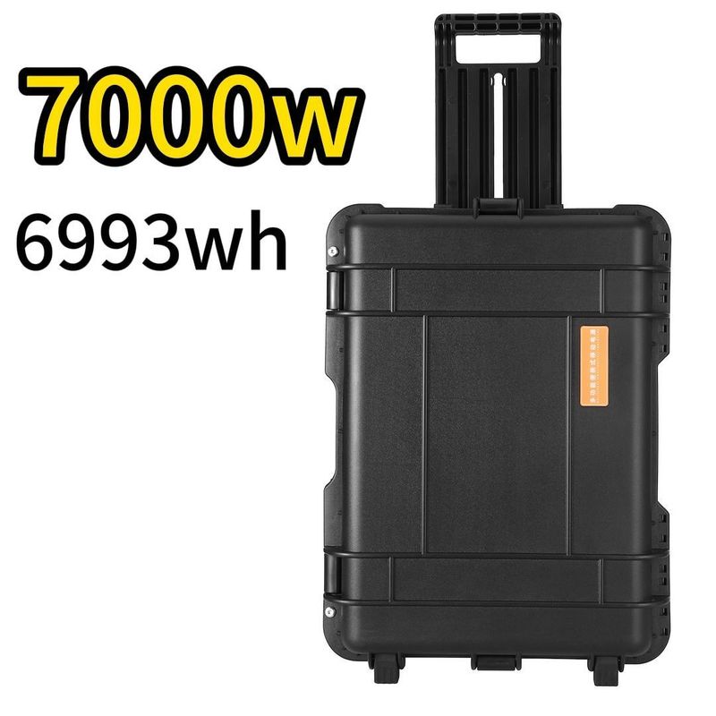 Rynki Azji Wschodniej 7000W/6993wh Przenośna elektrownia do fotografowania bezzałogowego na zewnątrz