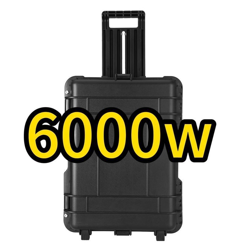 USB/Type-C 18W Max Dom i kemping Przenośna ładowarka 6000W 6216WH ST-60 Elektrownia