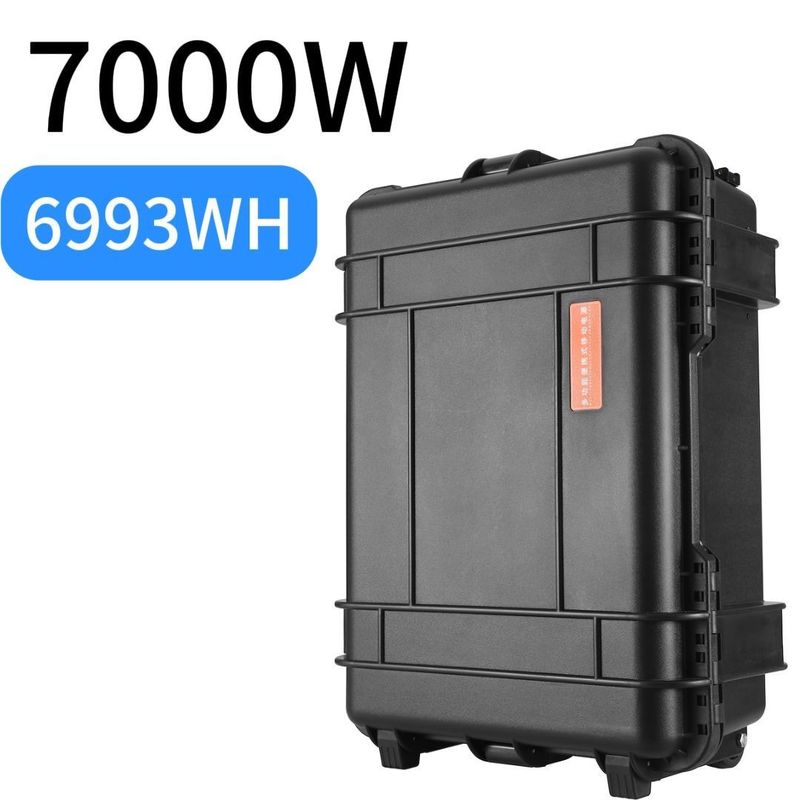 Przenośna elektrownia słoneczna 7000W/5000W/3000W do ładowania awaryjnego podczas podróży na zewnątrz