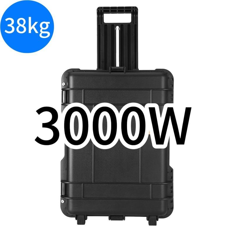 4000W/3840wh Duża moc przenośna do podróży na zewnątrz Elektrownia awaryjna