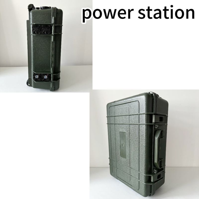 6000W Duża pojemność Outdoor Adventure Przenośna elektrownia z ABS Środkowa ramka