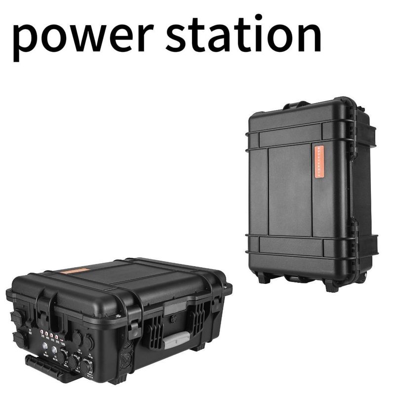 110V/220V AC Wyjście Przenośna ładowarka do domu i kempingu 6000W 6212Wh z panelem słonecznym USB