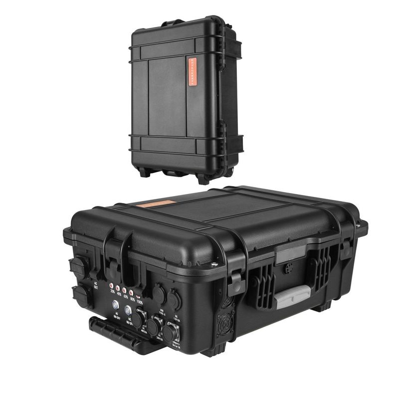 Przenośna bateria Lifep04 Pure Sine Wave Output 5000W/4800wh/48kg do obozowania na świeżym powietrzu