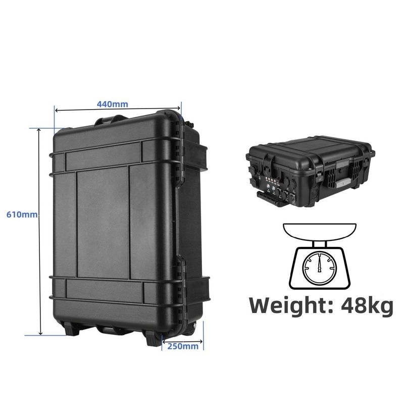 5000W/4800W Bateria UPS Przenośna elektrownia dla domów na zewnątrz 6-7h Czas ładowania