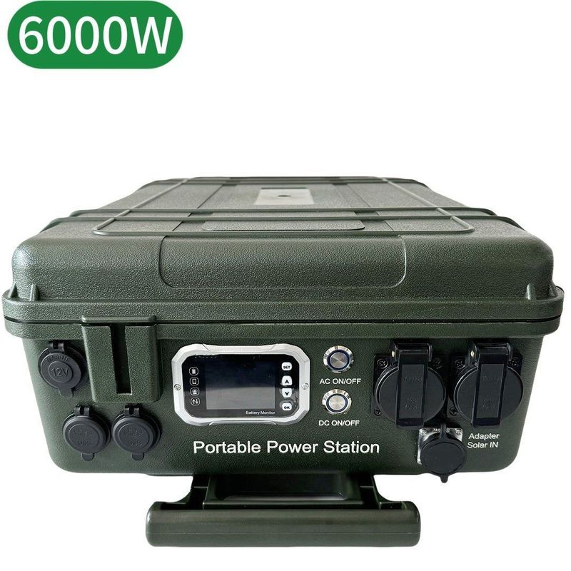 Wydajność fali sinusnej 6000W/5000W7000W Wysokiej mocy zasilanie awaryjne do użytku zewnętrznego