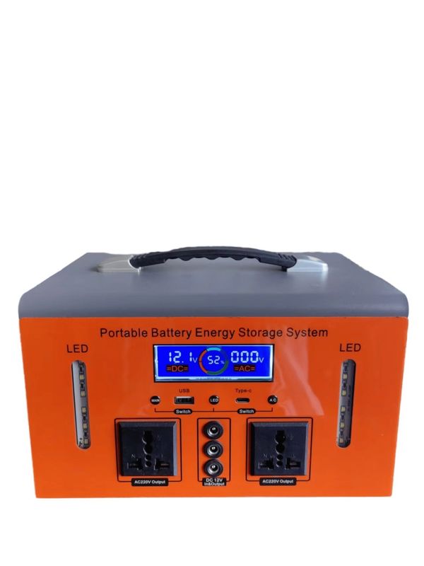 XT500 500W/110V/220V Ładowarka kempingowa na zewnątrz Przenośna elektrownia z adapterem prądu stałego