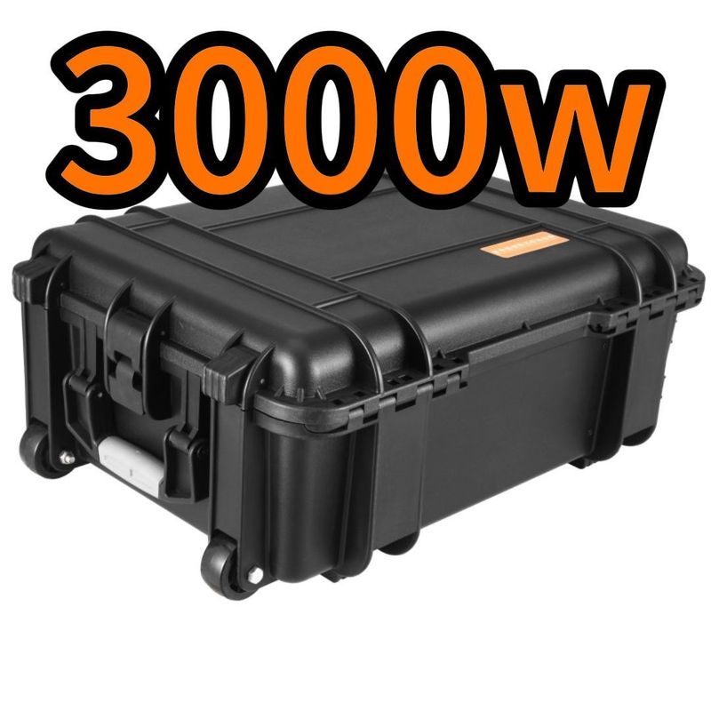 Akumulator zewnętrzny 3000W/62.5ah Przenośna elektrownia z certyfikatem CE.Un38.3