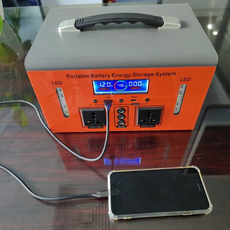 300W moc wyjściowa znamionowa typ C 5V/10W przenośna elektrownia do ładowania urządzeń komórkowych biurowych