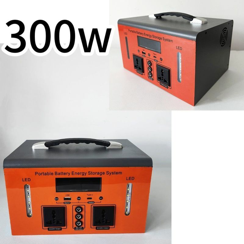 300W/110V/220V XT300 Elektrownia zewnętrzna do ładowania w trybie jazdy Adapter prądu stałego włączony