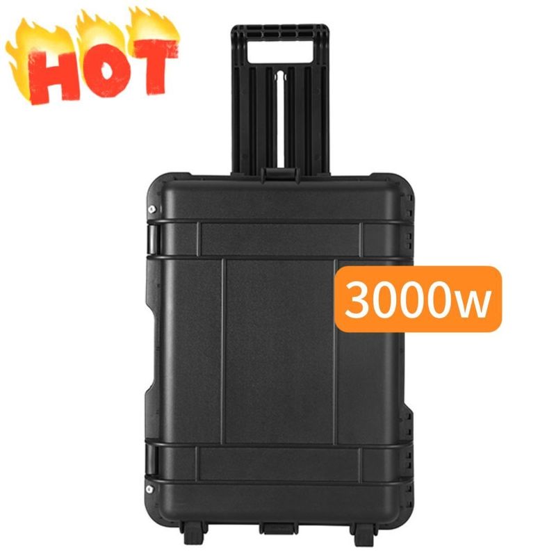 3000W czysty generator przenośny na zewnątrz z falą sinusy do dostosowywalnej komunikacji i obozowania